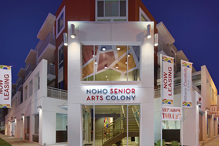 NoHo Senior Arts Colony building 2022
