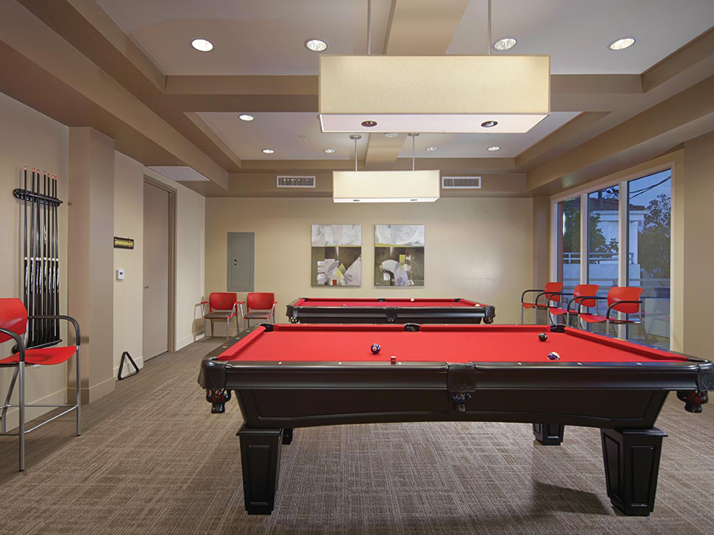 NOHO Senior Arts Colony: Billiards Room