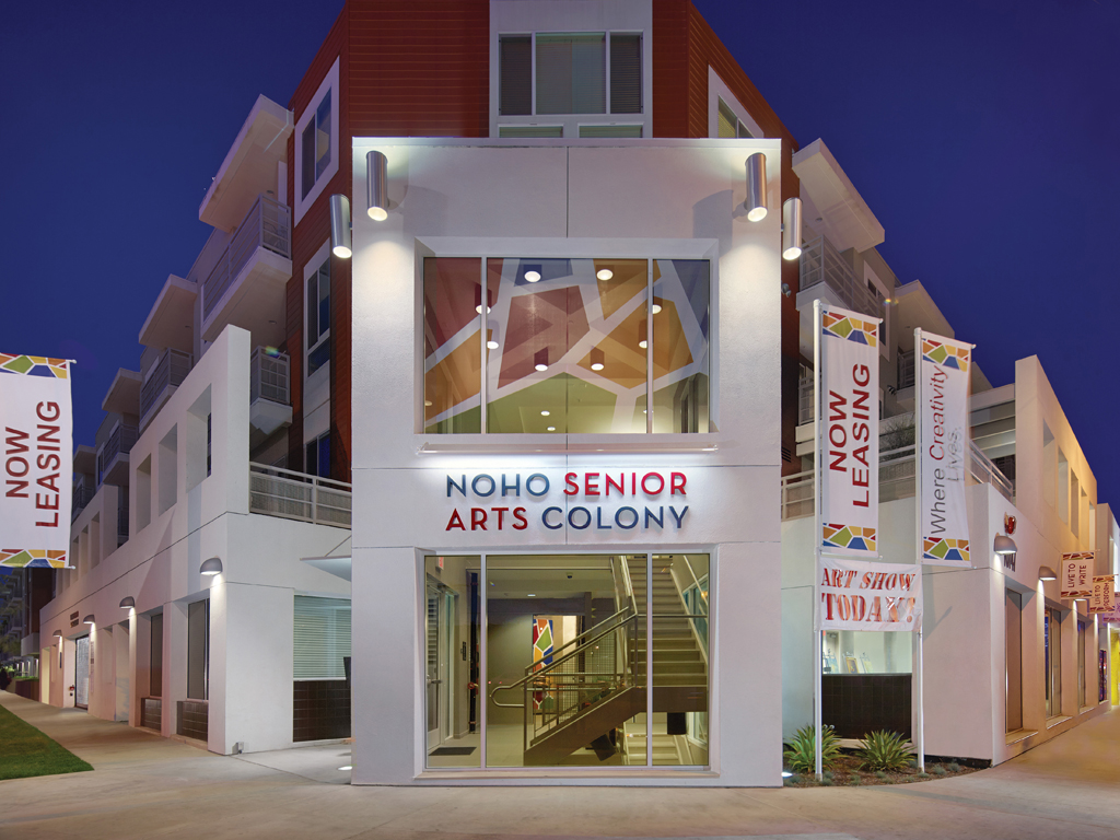 NOHO Senior Arts Colony: Exterior