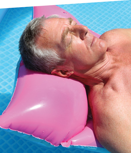 Lifestyle Pool Relaxing