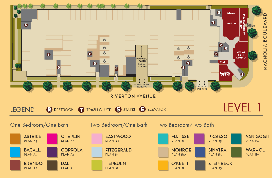 NOHO Site Plan Level 1